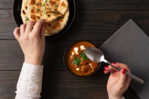 Butter Chicken and Chicken Tikka