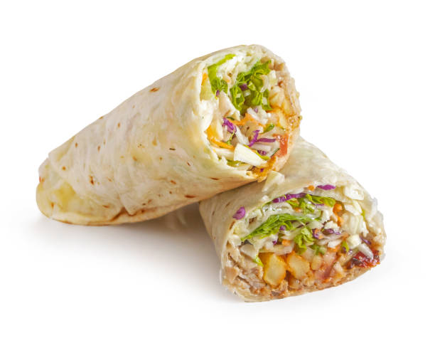 chicken shish wrap