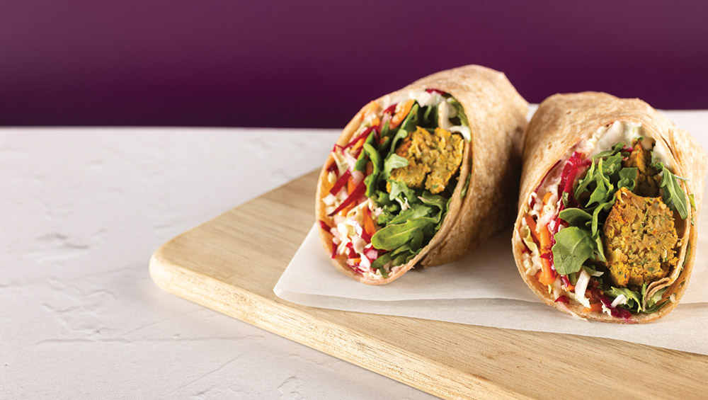 The best Falafel Wrap