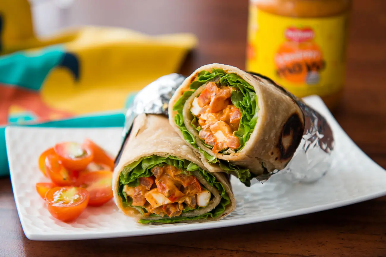 Lamb Tikka Wrap