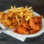 Jumbo Shrimp with Fries 8 pcs