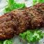 Beef Chapli Kabab sandwich